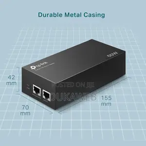 Tp-Link Omada Poe170s 60w Gigabit Poe++ Injector Adapter – Brand New