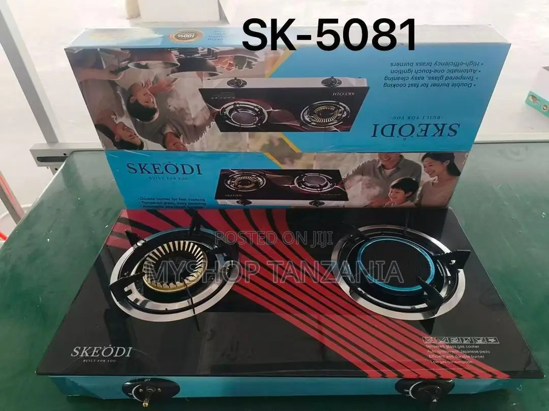 Skeodi Gas Cooker 2 Burners (Nyavu Na Buerner)