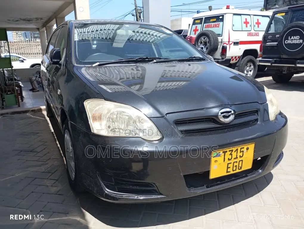 Toyota Corolla RunX 2005 Black