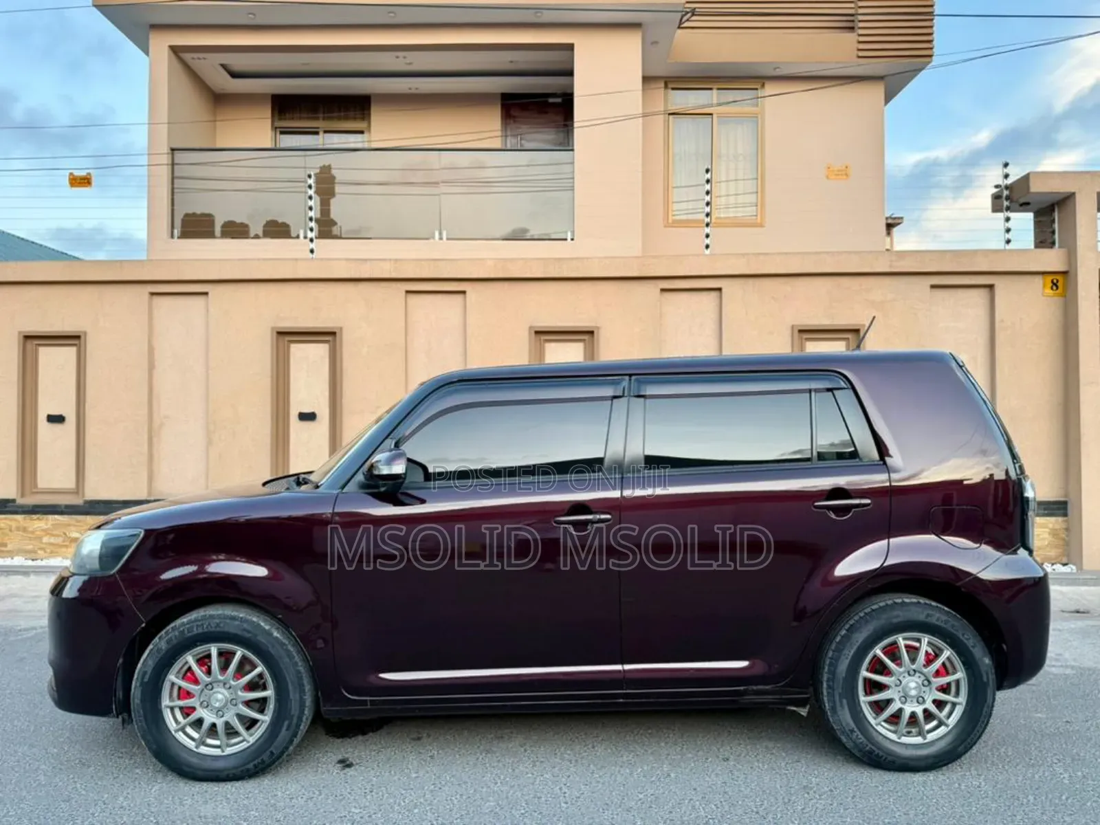Toyota Corolla Rumion 2012 Burgundy
