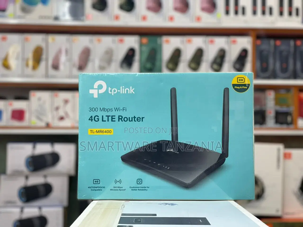 Tp-link Tl-mr6400 300mbps 4g Lte Wifi Router Plug Play Sim Card