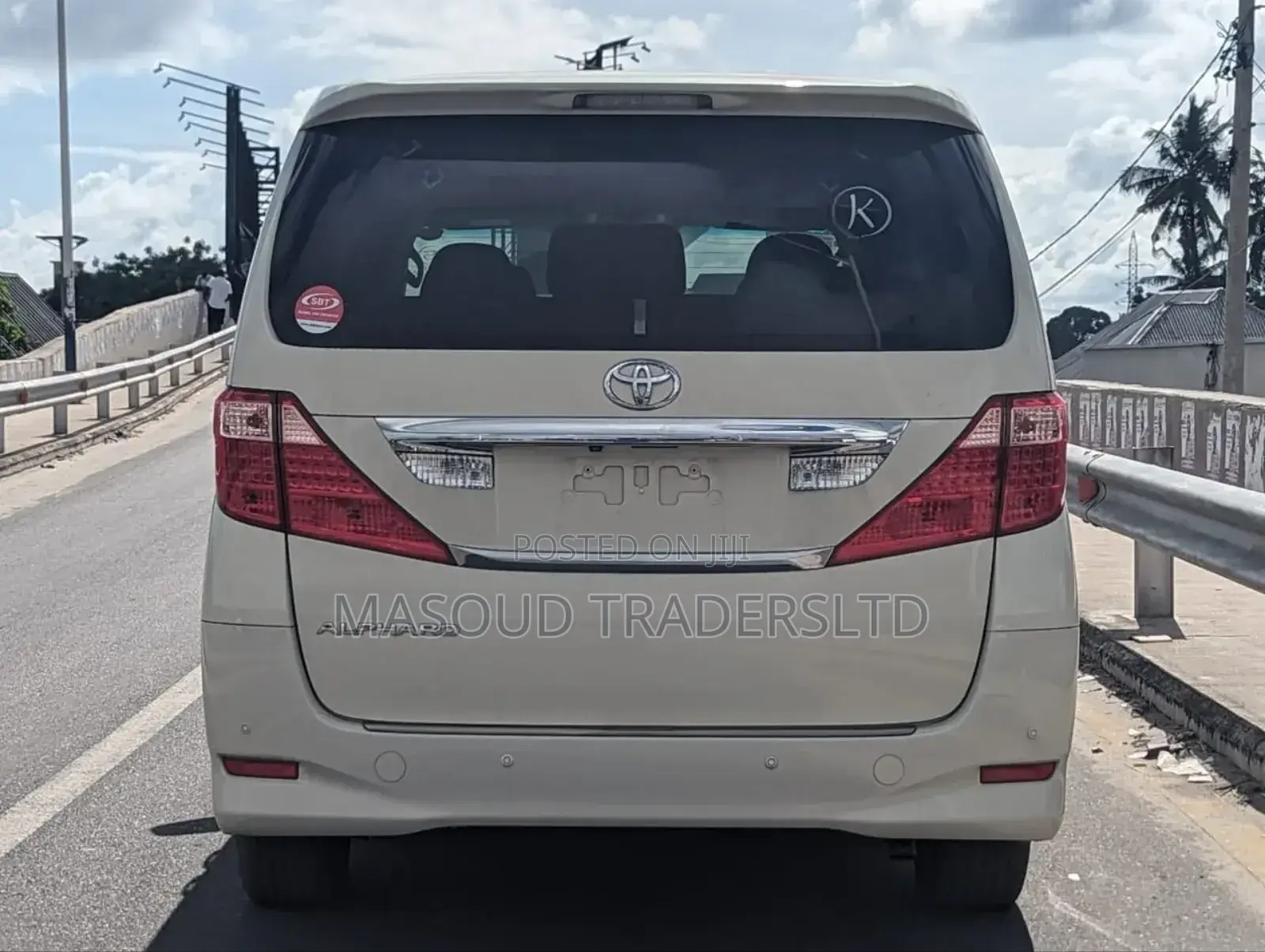 Toyota Alphard 2.4 Petrol AWD 2009 White