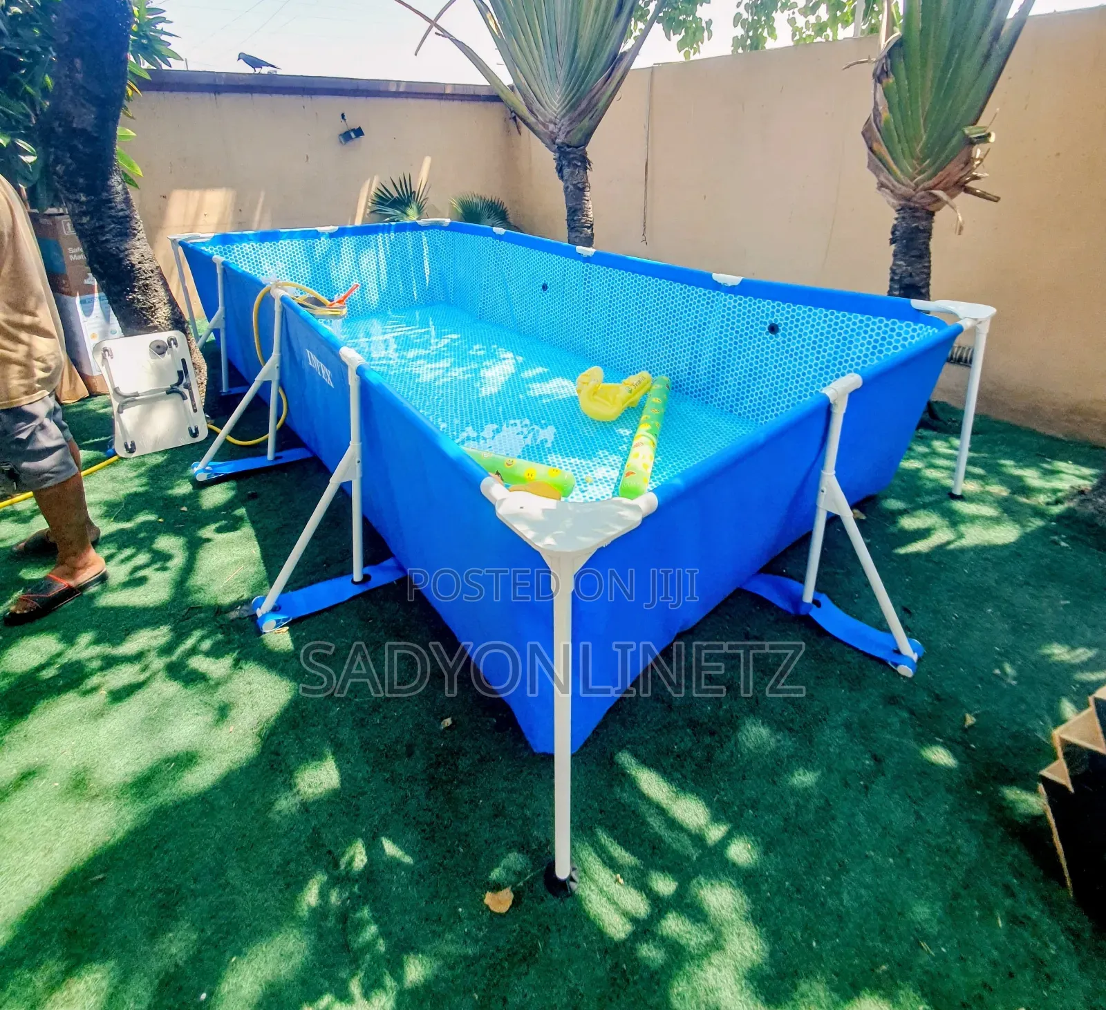 Rectangular Swimming Pool 4m
