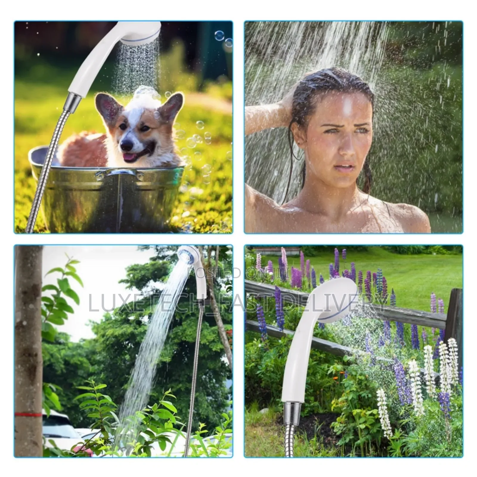 Portable Usb Rechargeable Camping Shower Pump