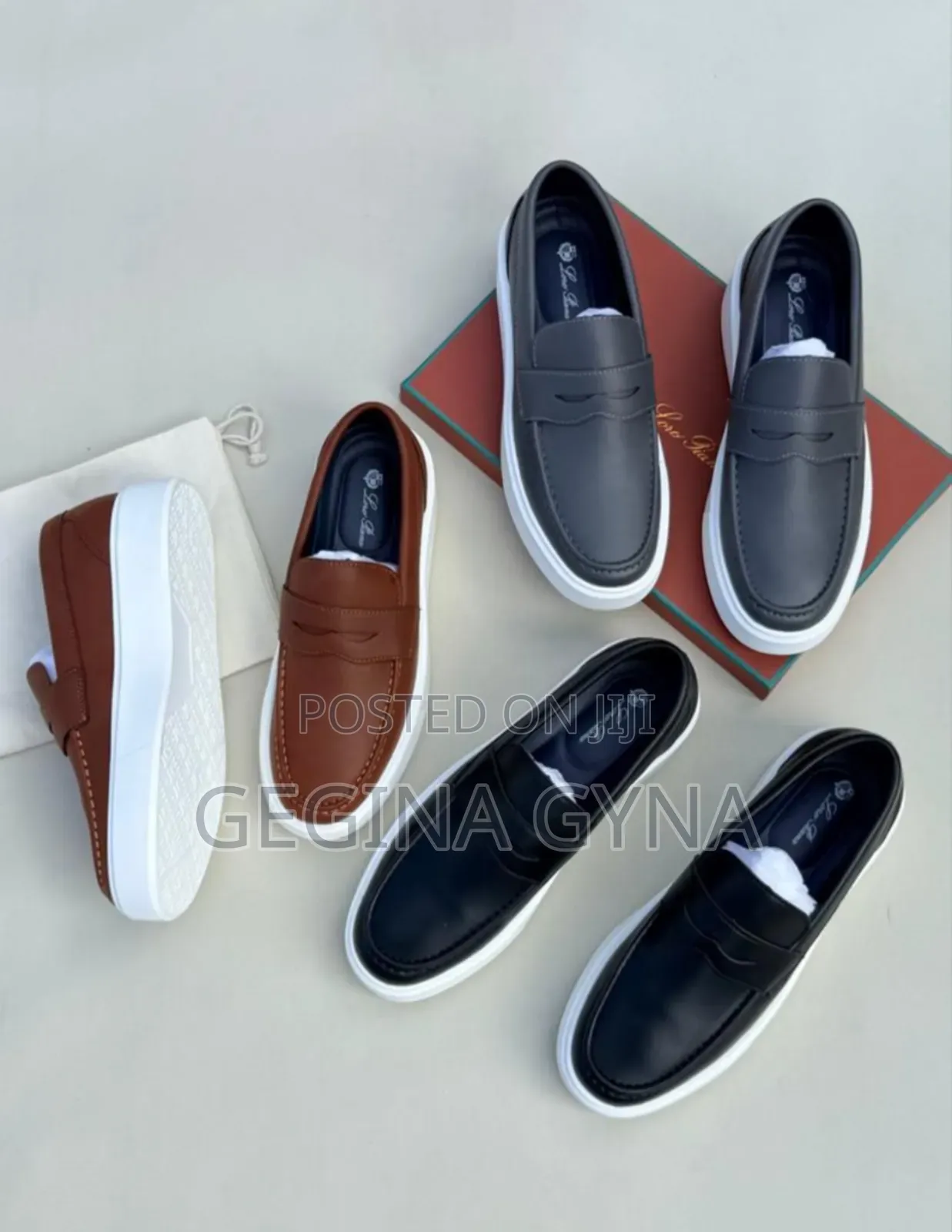 Quality Leather Loafers Available Karibuni Sanaa