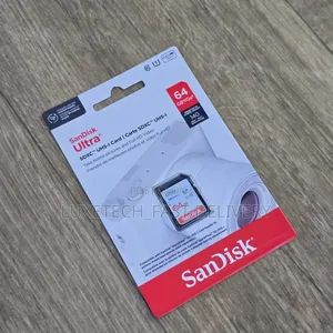 Sandisk Ultra 64gb Memory Card for Digital Cameras and Camcorders