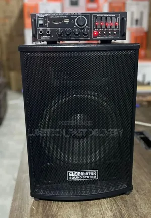 Globalstar Sound Speaker With Digital Karaoke Amplifier