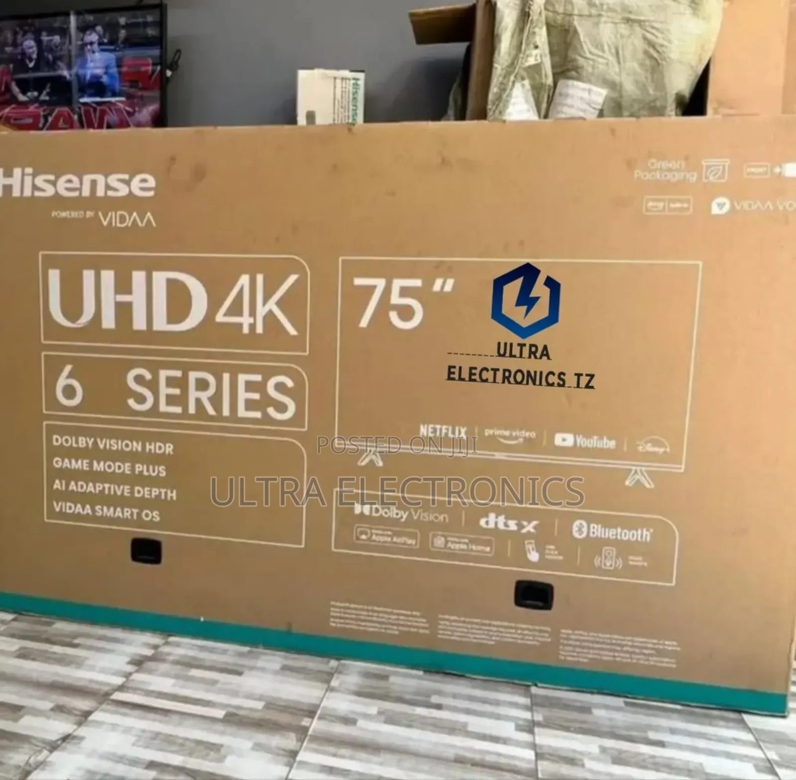 Hisense Smart Tv With 75 Inch