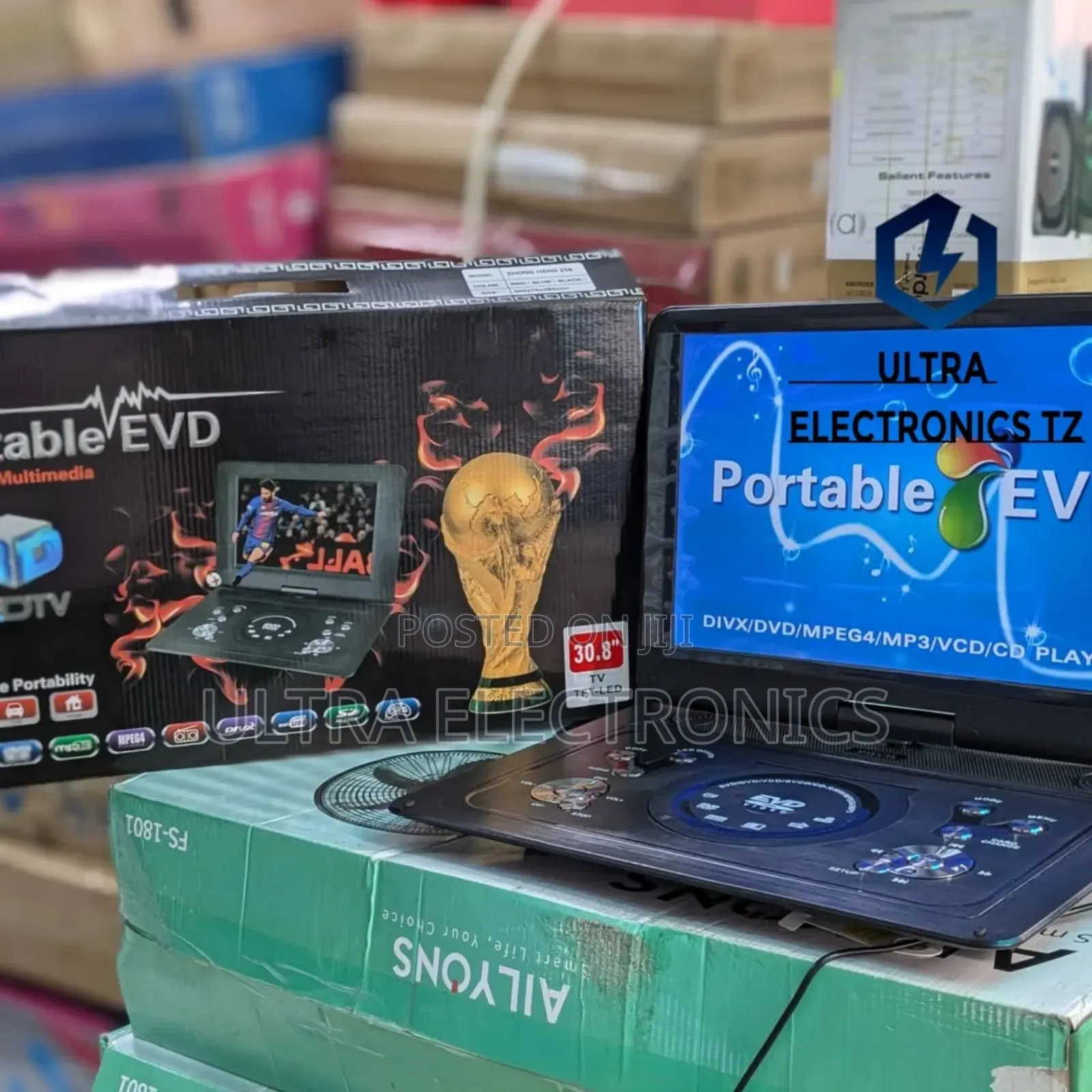 Portable Evd/ DVD Digital Multimedia Led Tv Player / Video Cd