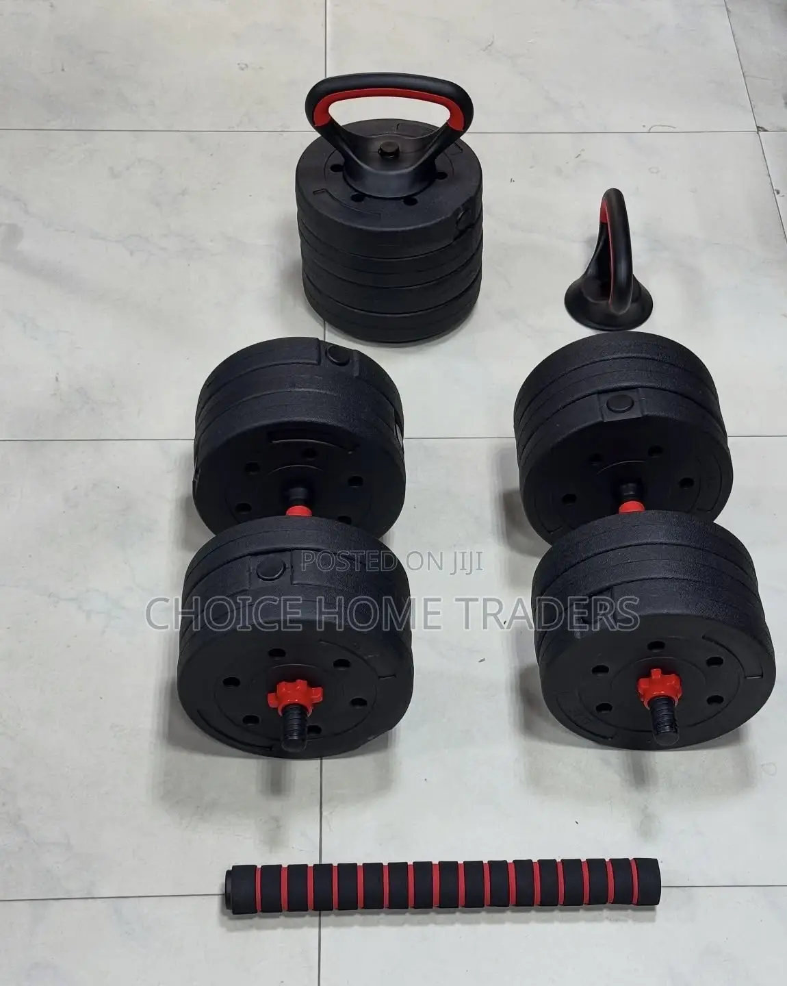 Plastics Dumbell Set(50kg)