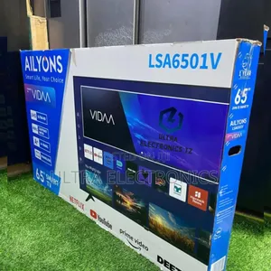 Ailyons Smart Vidaa Frameless Ulta Hd ( Uhd) Tv 65 Inch
