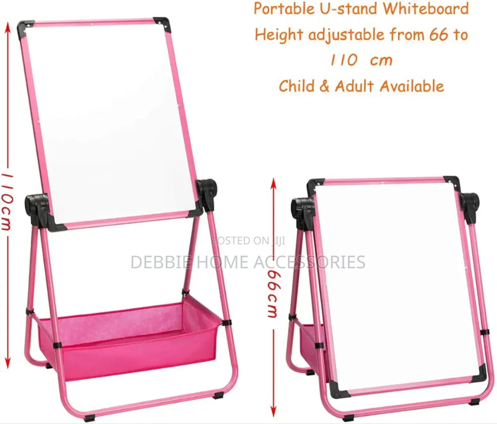 Kids Whiteboard(Blue and Pink Color)