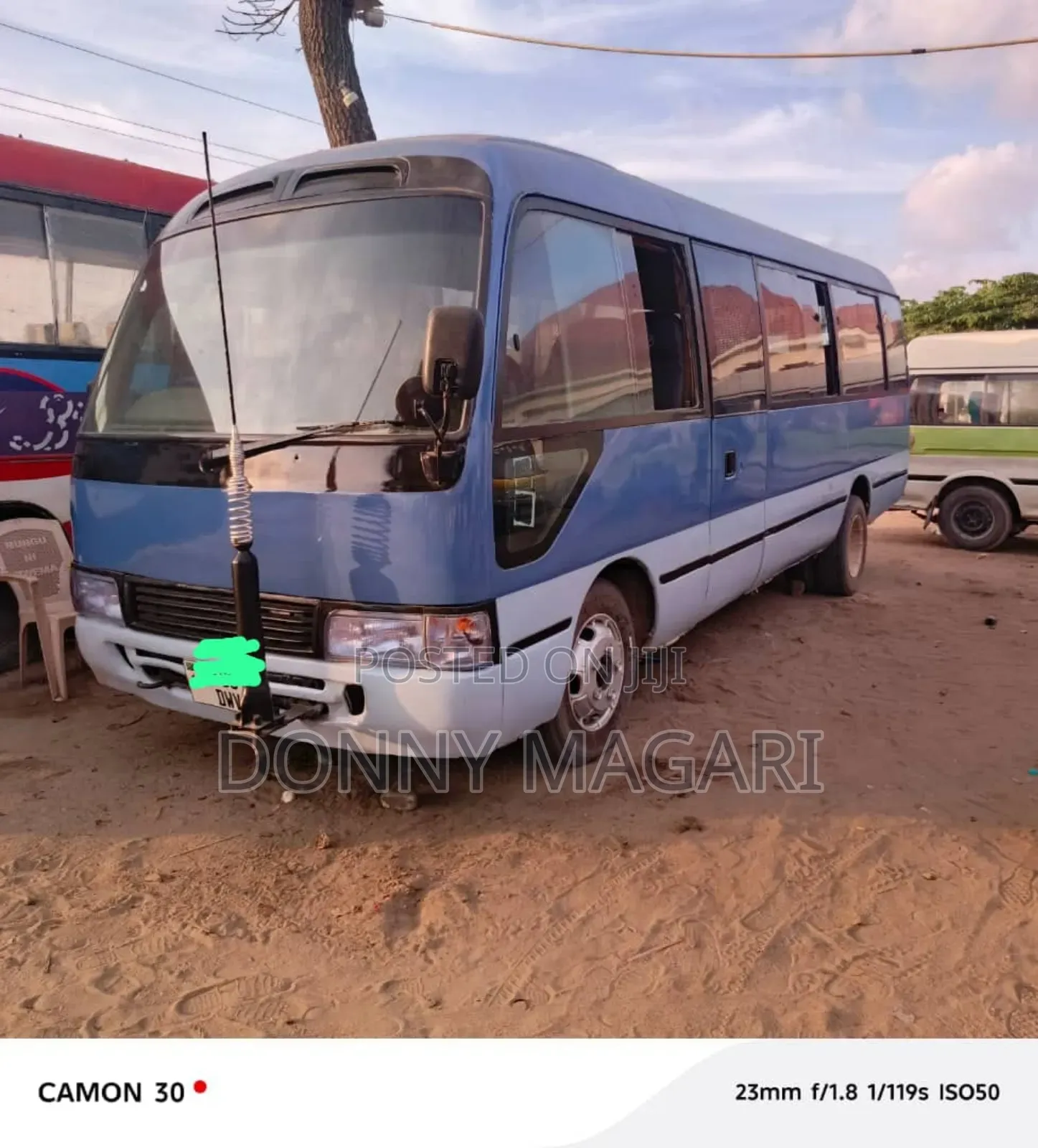 Toyota Coaster 2004 Blue