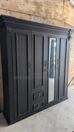 Kabati Milango Mnne Full Black 