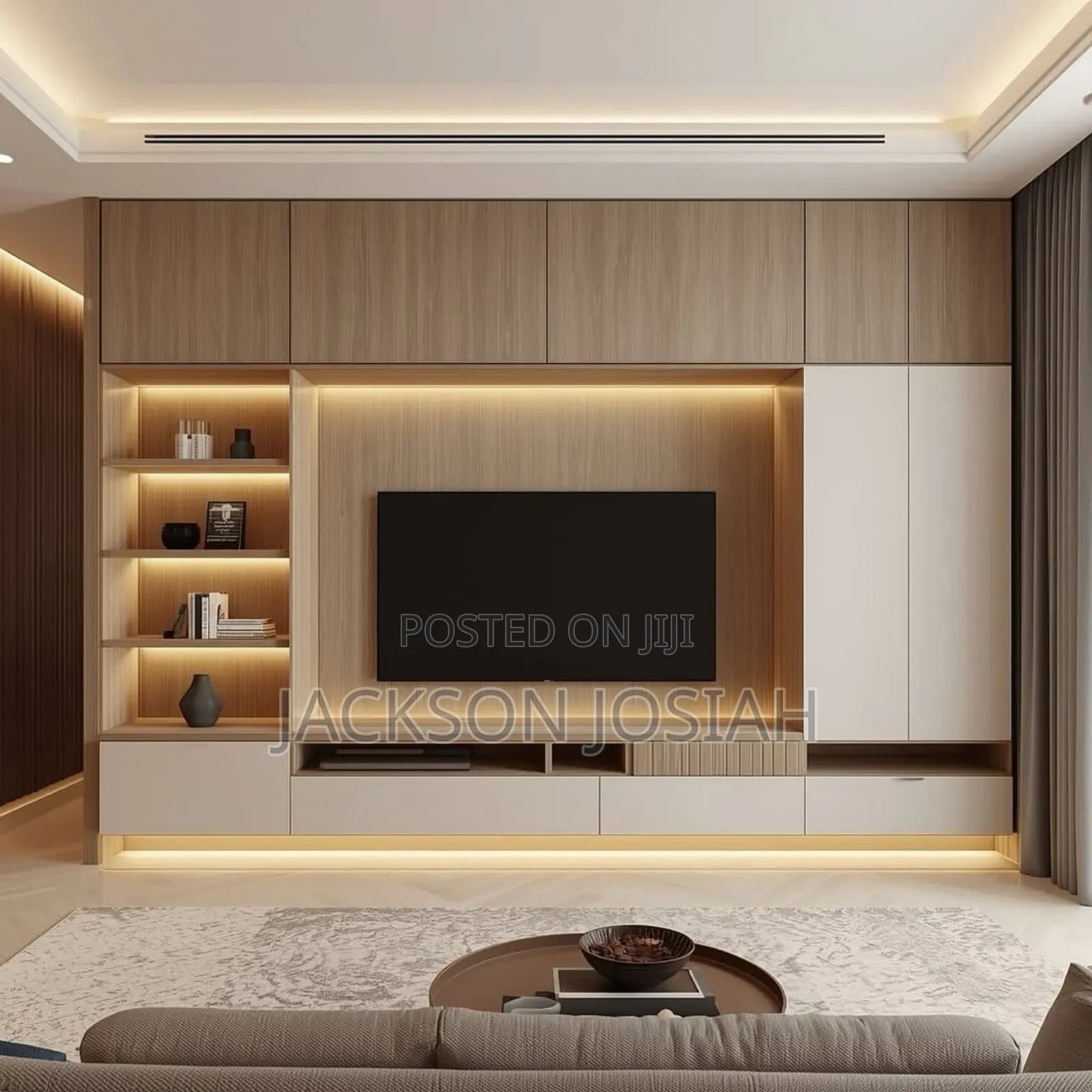 Wall Mounting Tv Show Case