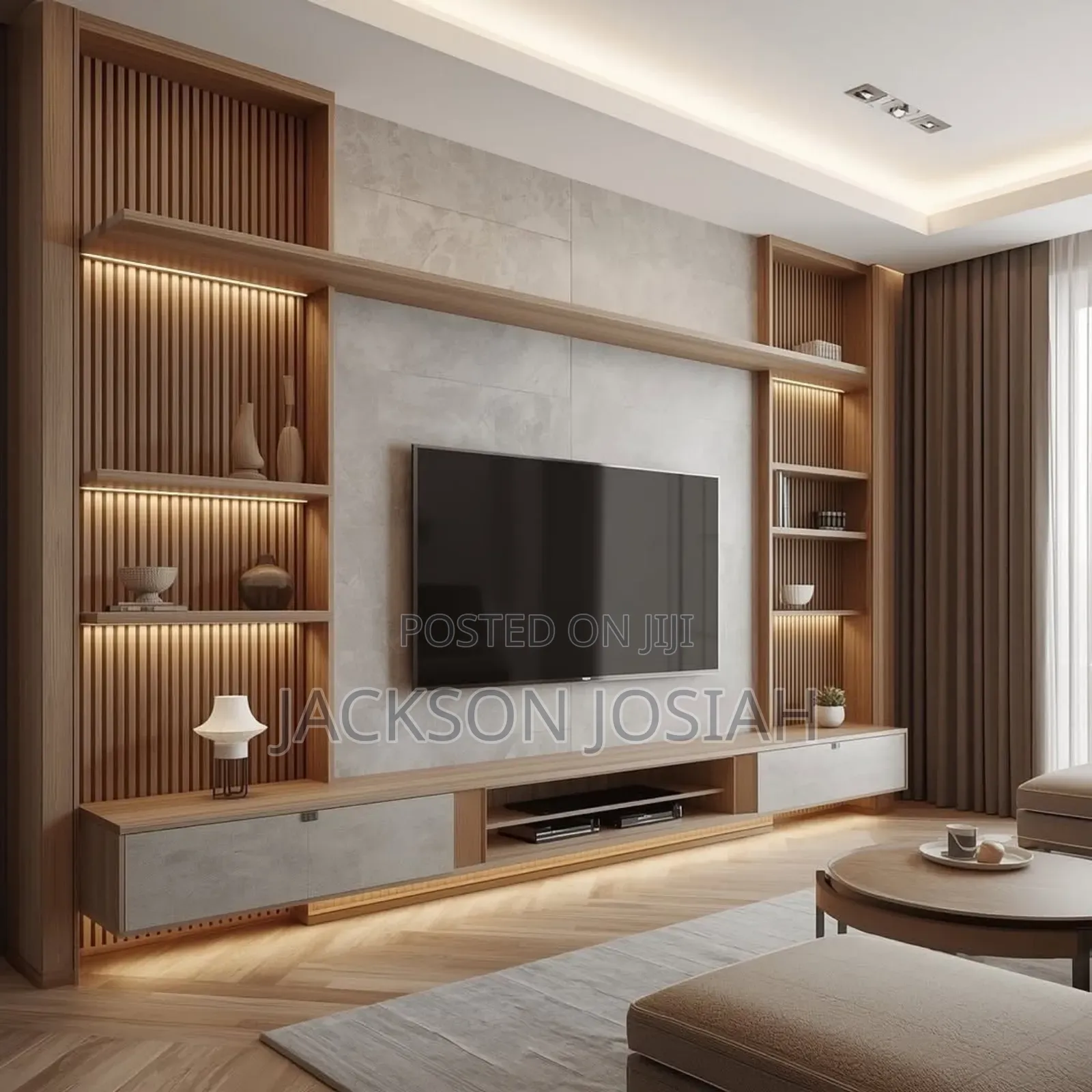 Wall Mounting Tv Show Case