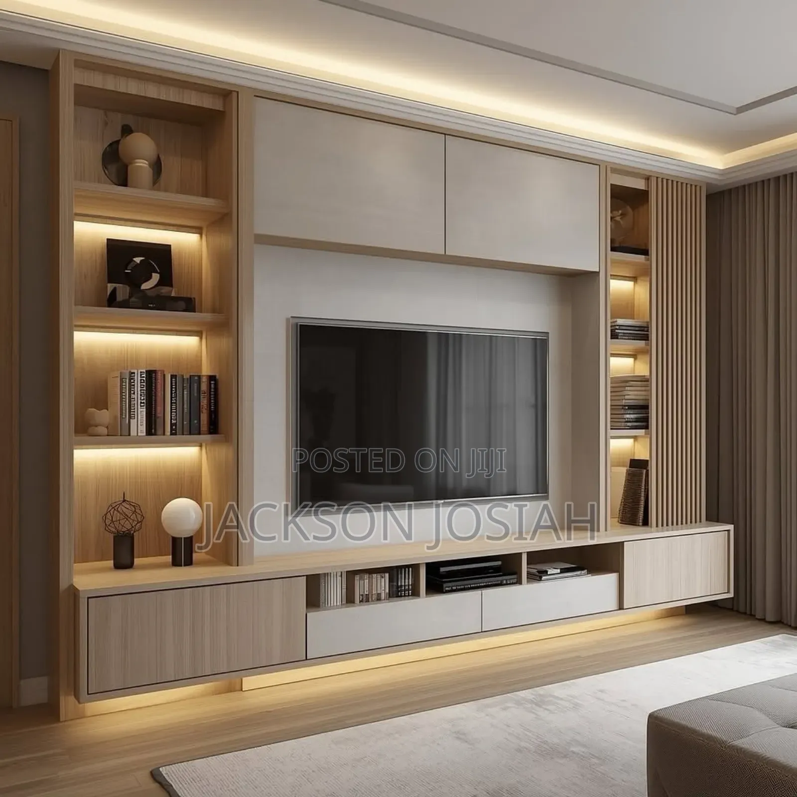 Wall Mounting Tv Show Case