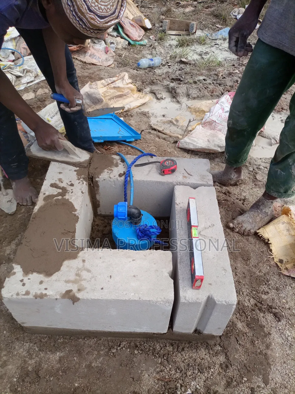 Tunajenga Chemba Za Kisima Cha Maji(Borehole Chamber)