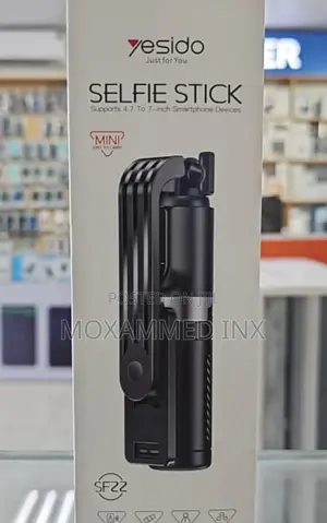 Sf22 Yesido Selfie Stick , Tripod Height 740mm Max