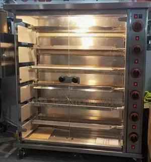 Electric Commercial Chicken Roaster Machine 6-Roll