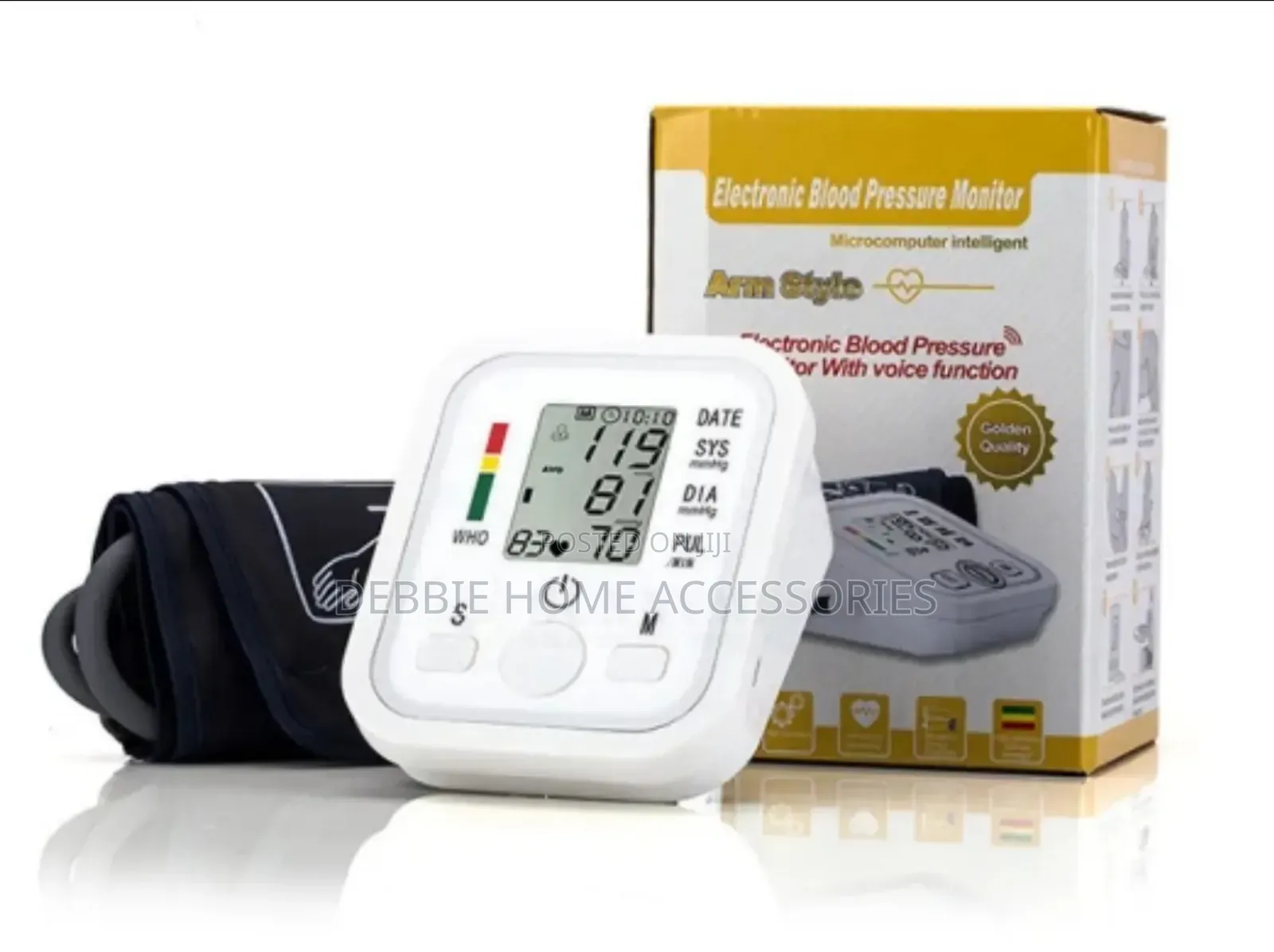Digital Upper Arm Blood Pressure Monitor