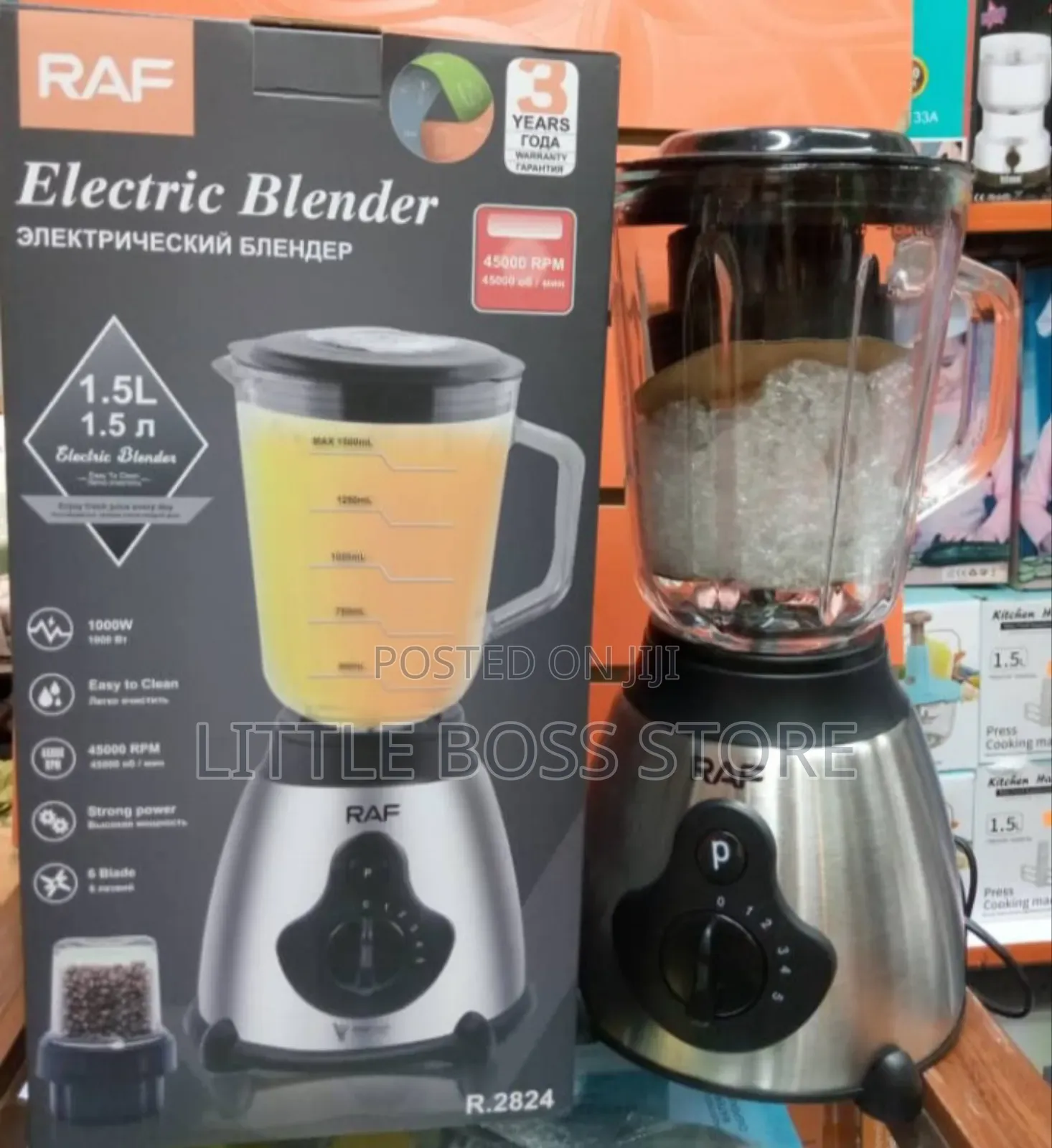 Raf Blender 1.5 Liter (Glass)