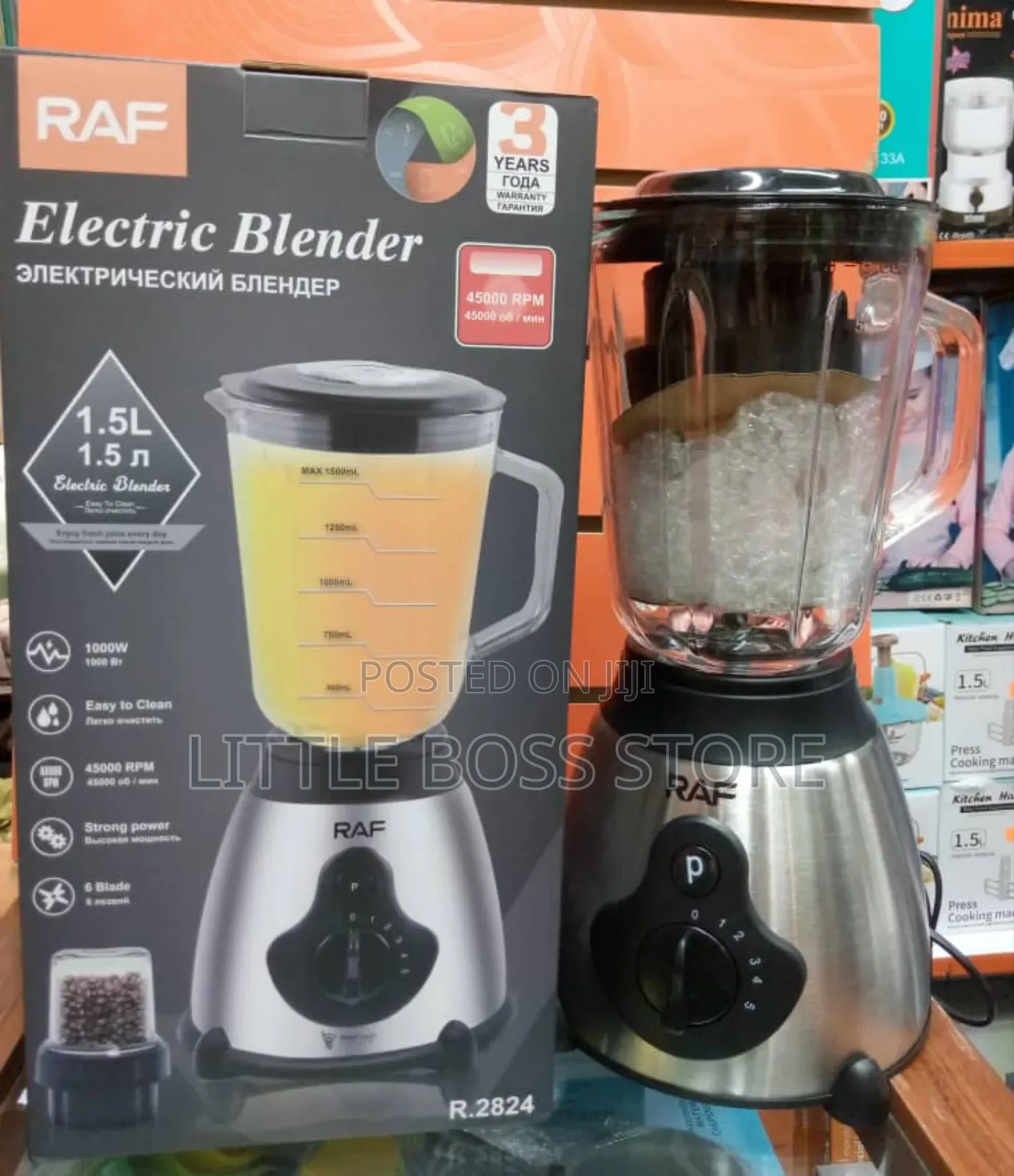 Raf Blender 1.5 Liter (Glass)