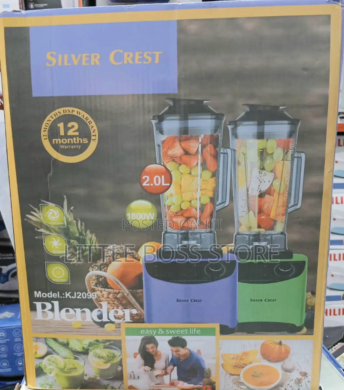 Silvercrest Heavy Duty Blender 2.0 L