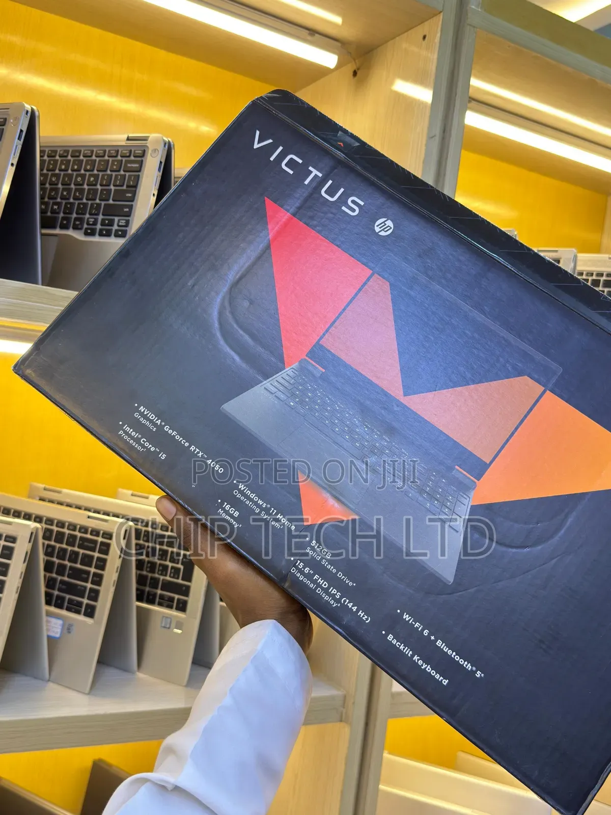 New Laptop HP Victus 15 16GB Nvidia SSD 512GB
