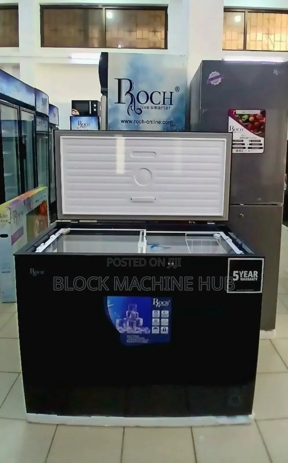 Roch Chest Freezer 254l