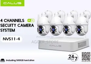 Calus CCTV Camera Original* Model *Nvs11 (Four Camera)