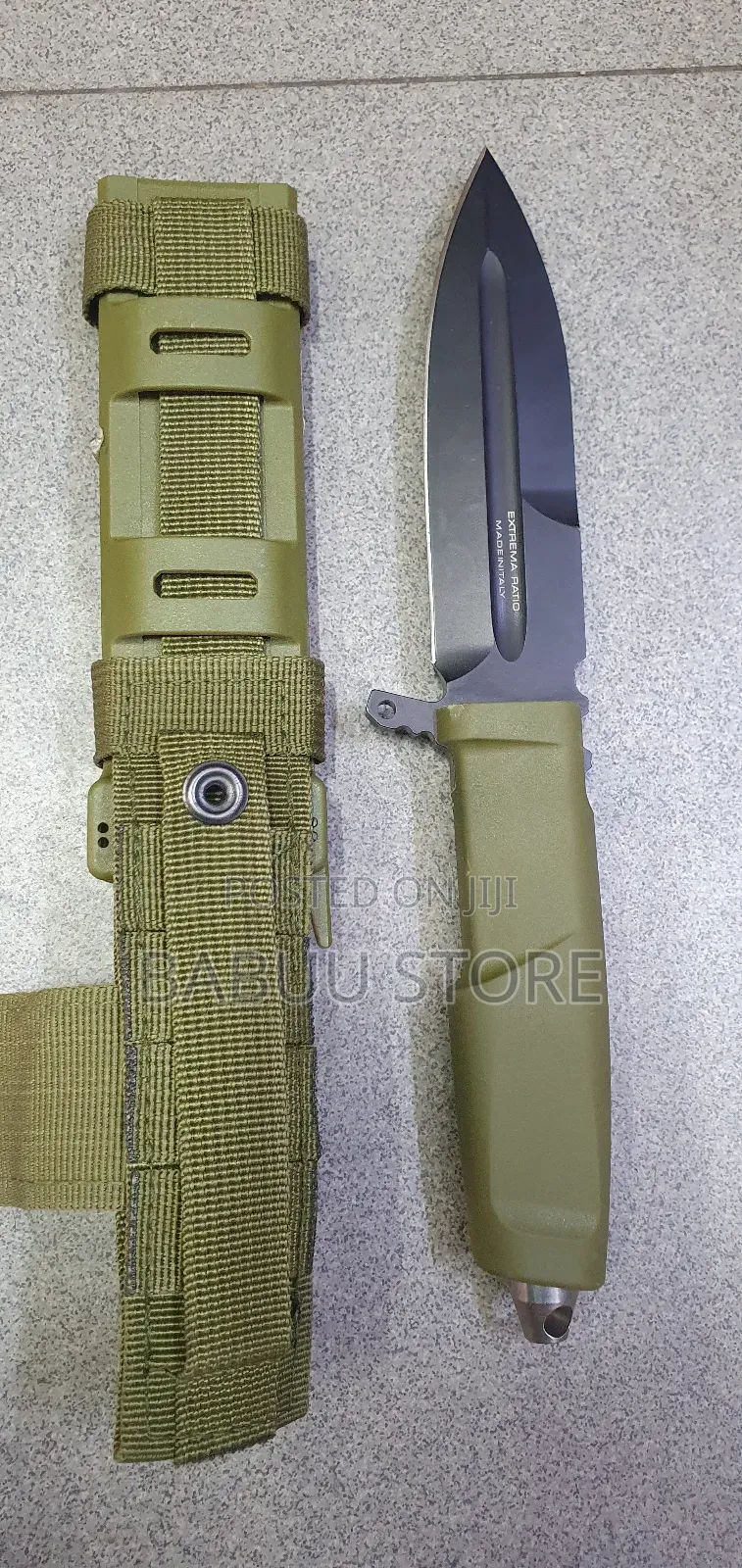 Knife Set With Rubber and Plastic