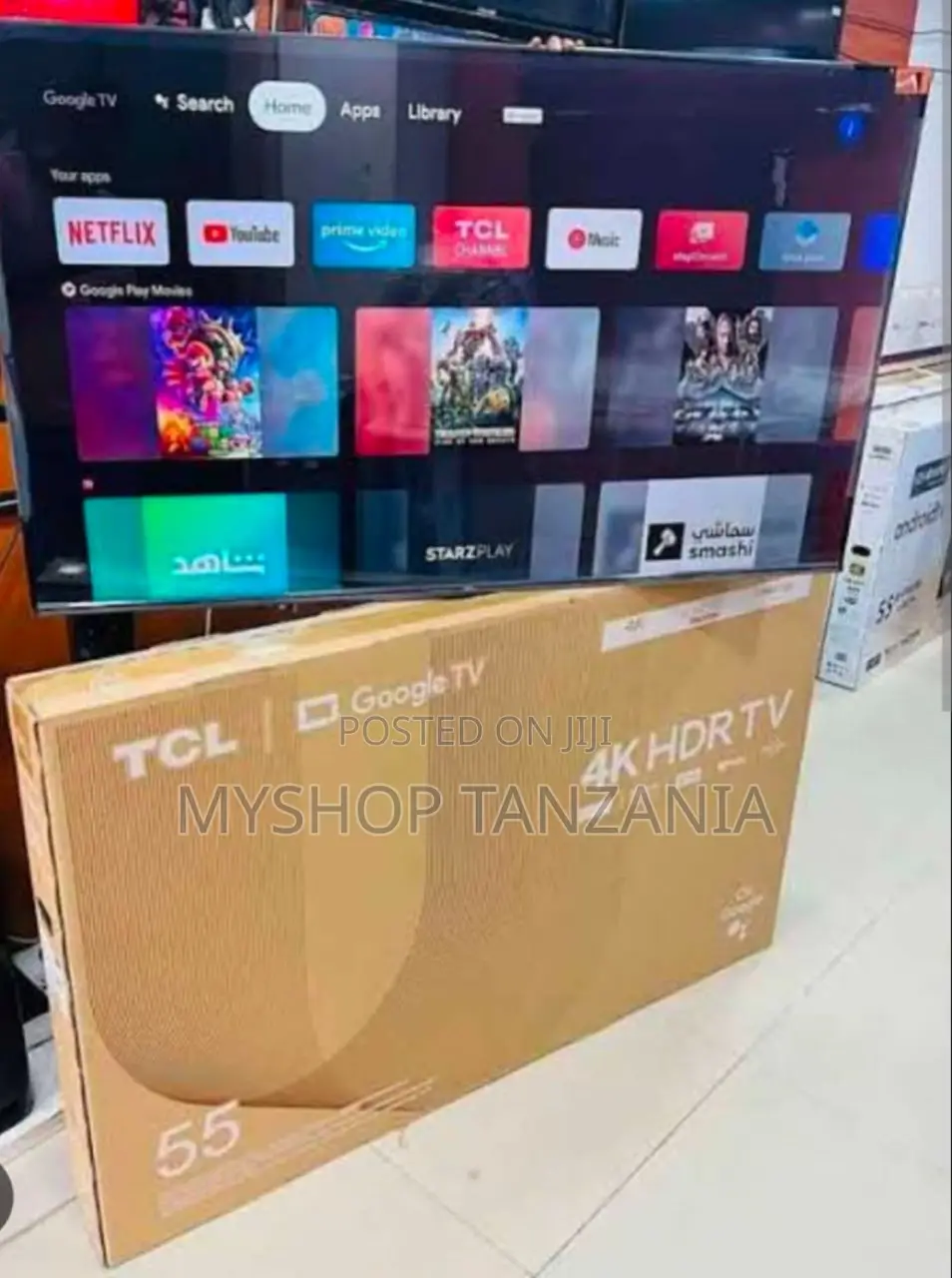 TCL 55 Inches Smart With Android Feature