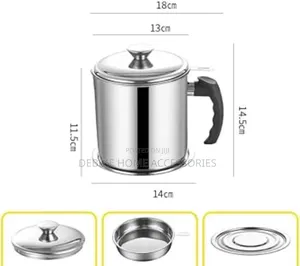 Oil Strainer With Plastic Handle 1.3litre