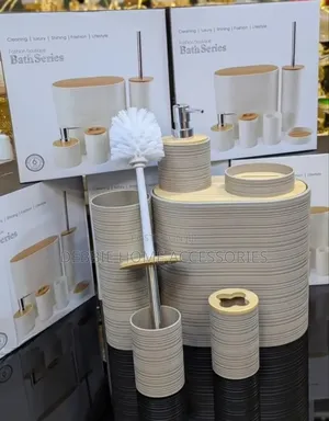 Bath Series 6-Piece Bathroom Accessories Set