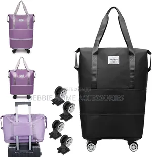 Hong Fu Expandable and Foldable Travel Duffel Bag