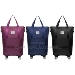 Hong Fu Expandable and Foldable Travel Duffel Bag