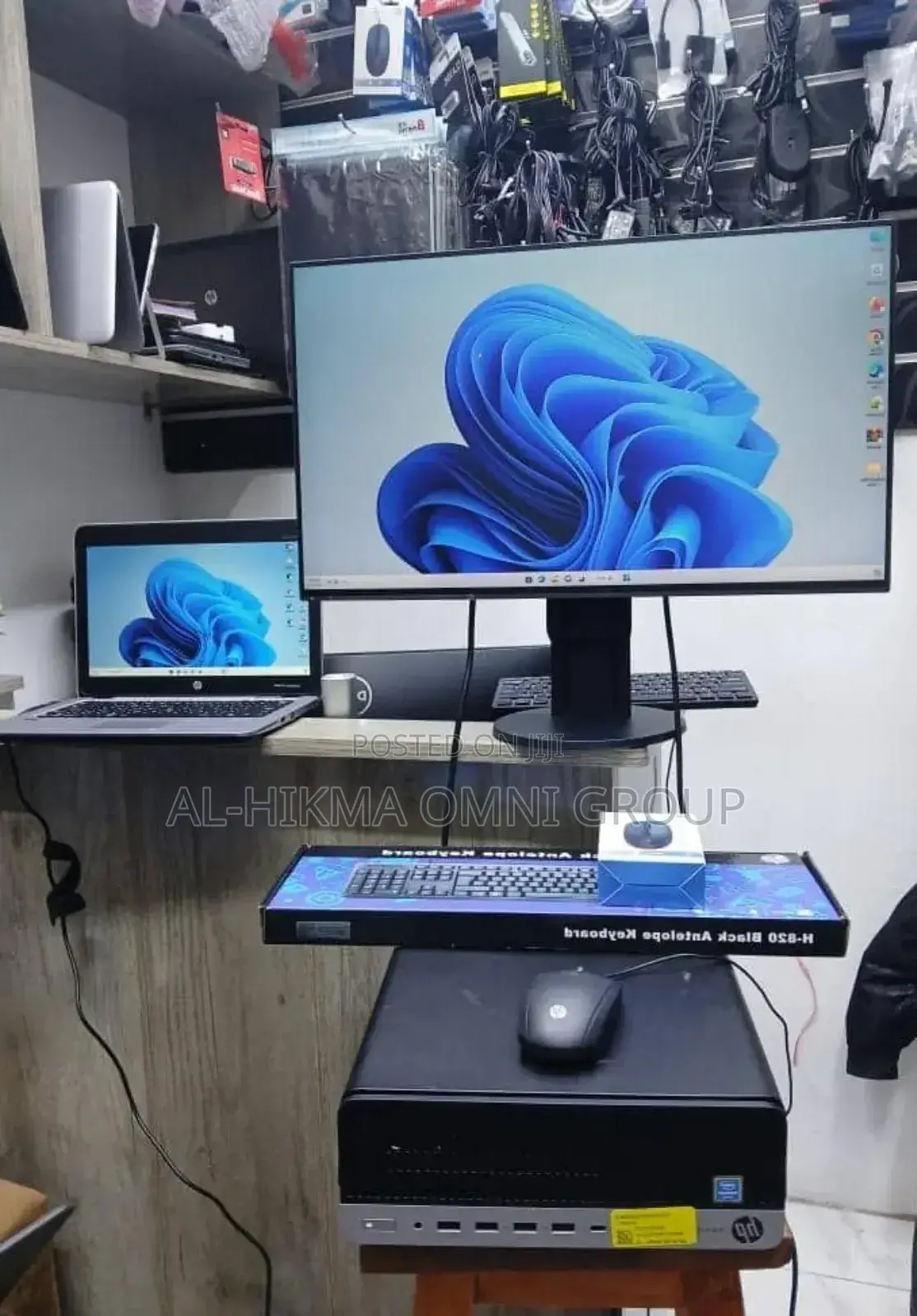 Desktop Computer HP EliteDesk 800 8GB Intel Core I3 HDD 500GB
