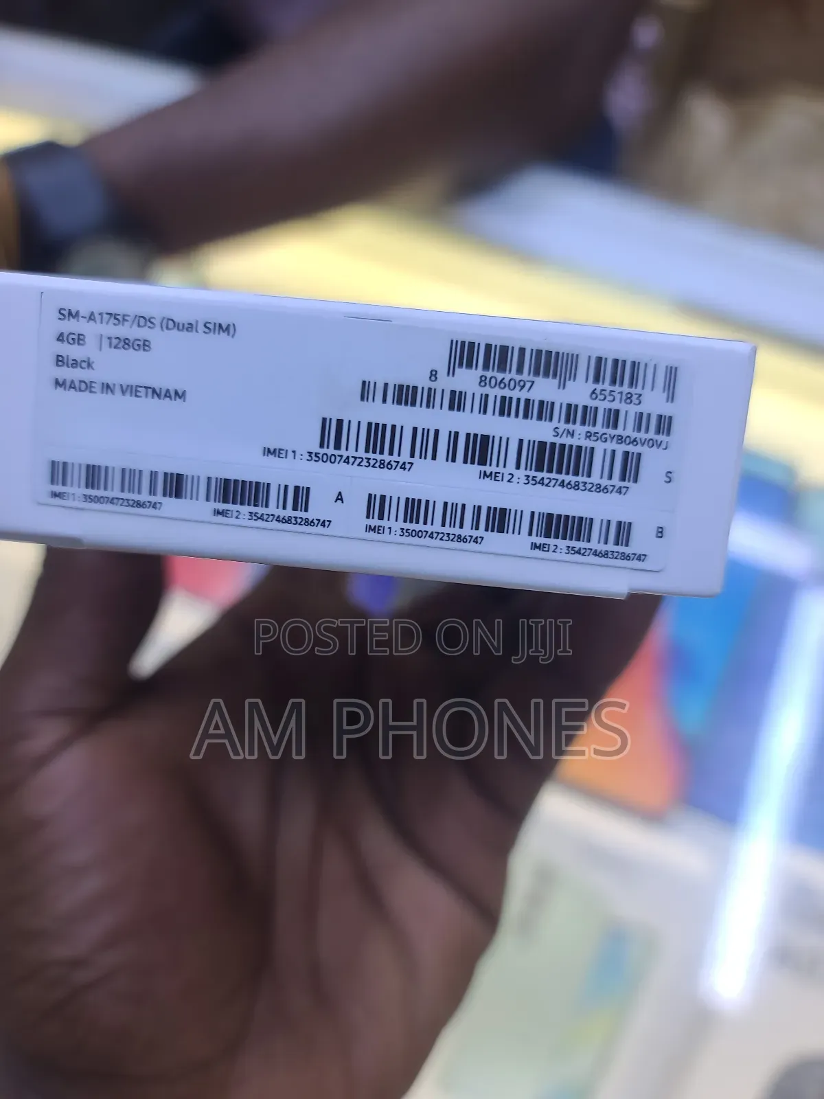 New Samsung Galaxy A17 128 GB Black