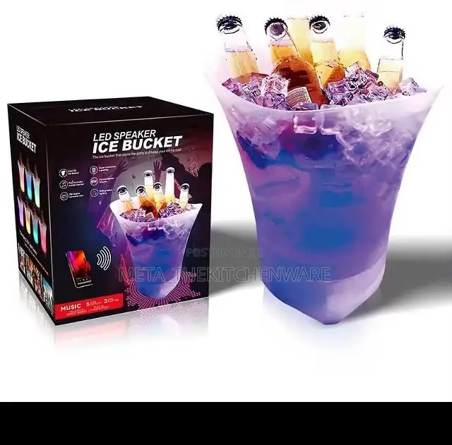 Led Speaker Ice Bucket 8l