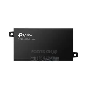 Tp-link Omada Poe160s Gigabit Poe+ Injector Adapter – Brand New