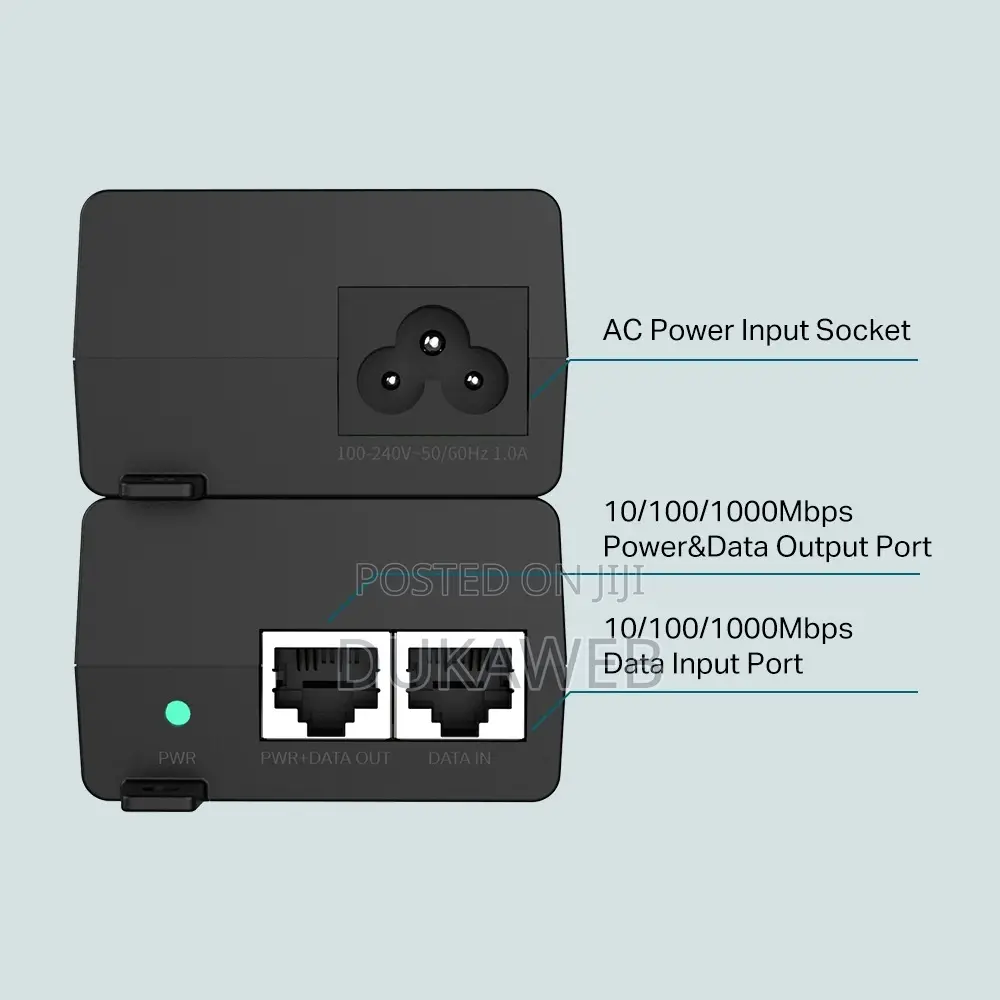 Tp-link Omada Poe160s Gigabit Poe+ Injector Adapter – Brand New