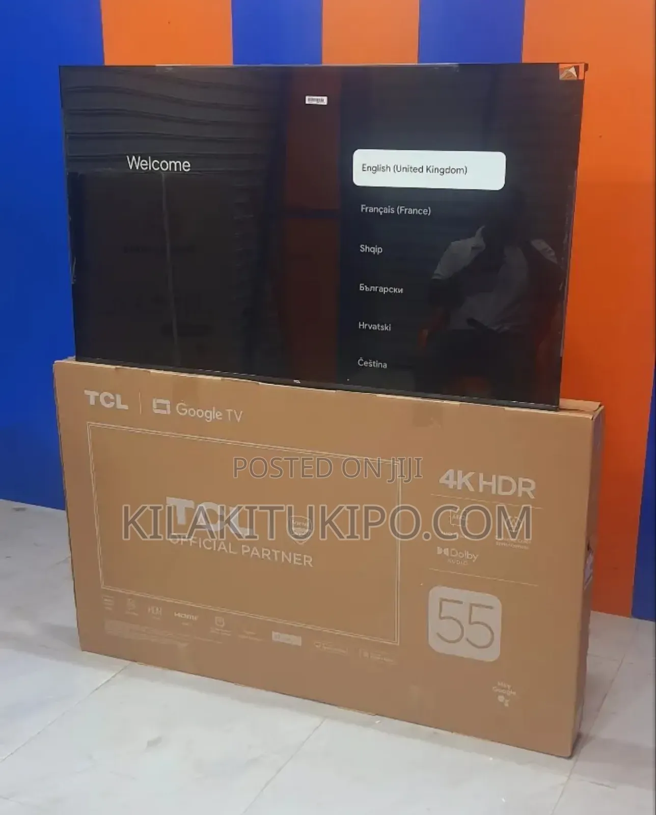 55 TCL Google Tv HDR