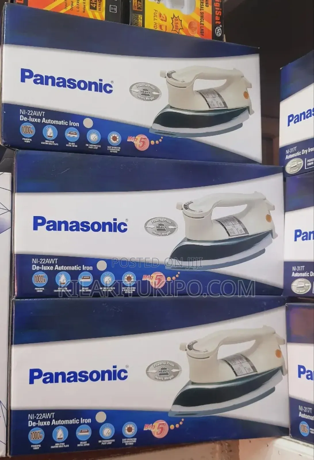 Panasonic Deluxe Automatic Iron 1000w