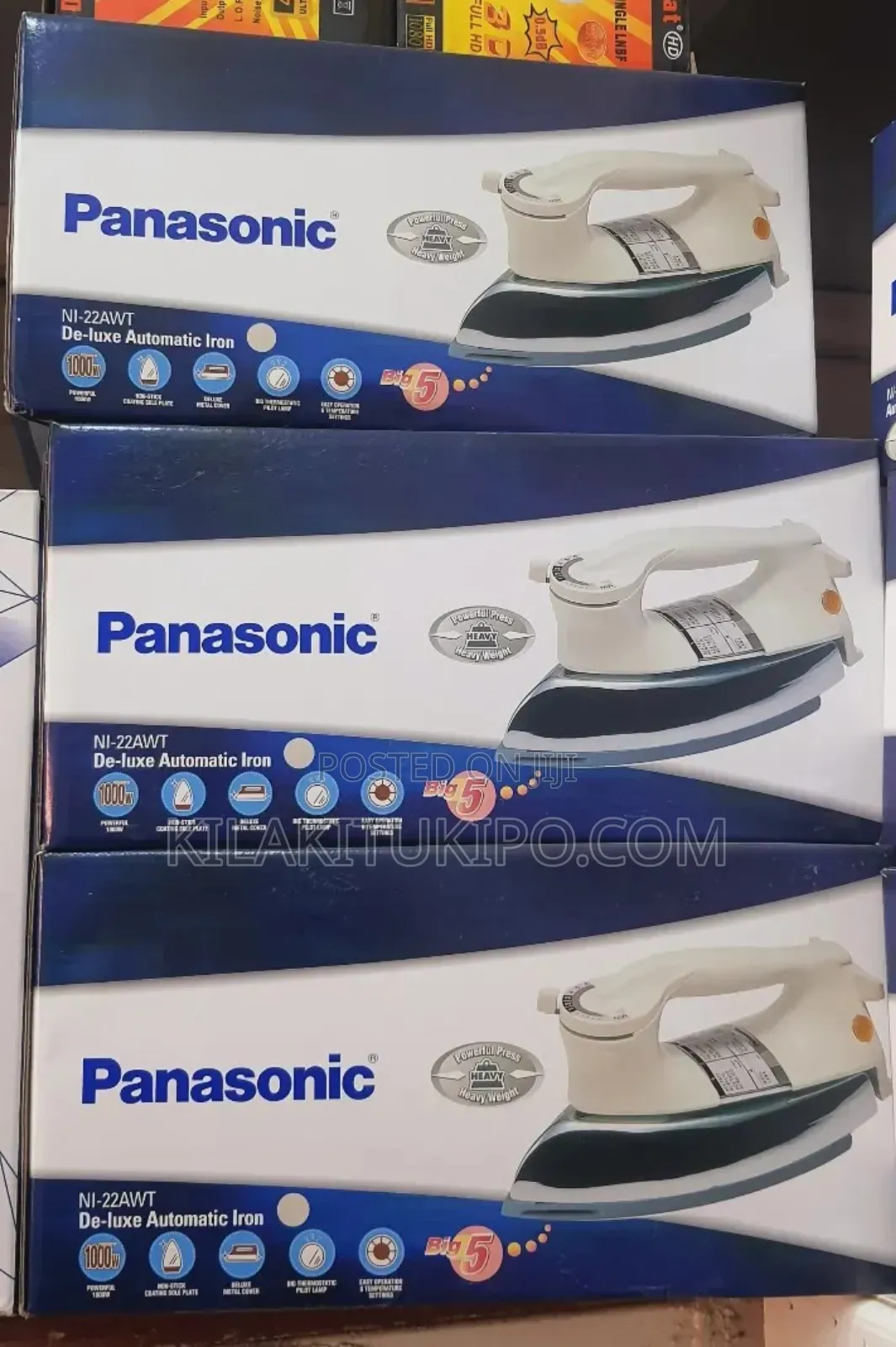Panasonic Deluxe Automatic Iron 1000w