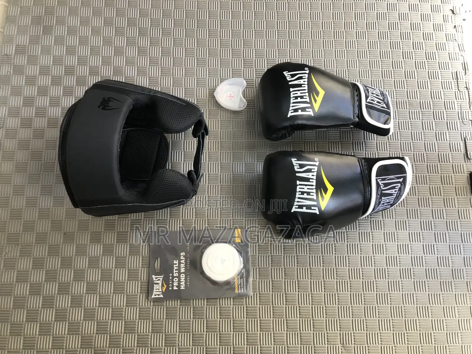 Head Gear,Gloves,Hand Wrap,Mouth Guards Set