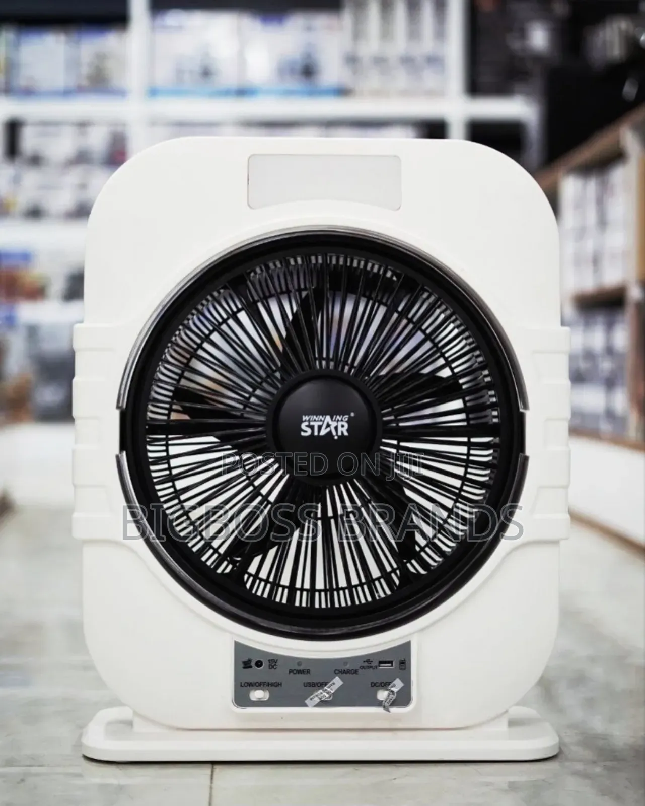 Winning Star Rechargeable Table Fan