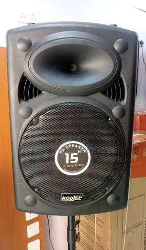 Kodtec Rechargeable Speaker With 2 Wireless Mic 15inch
