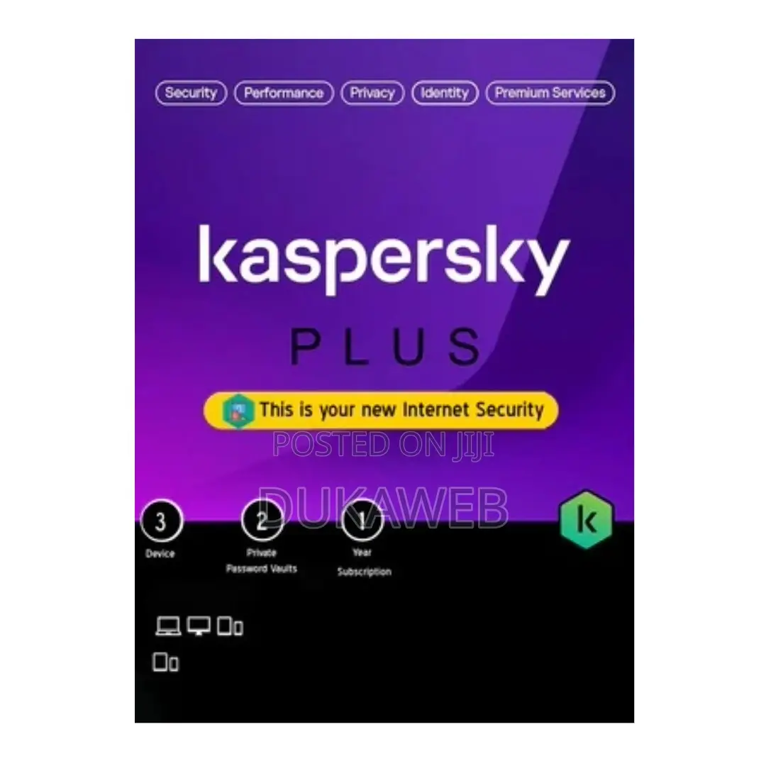 Kaspersky Plus | Comprehensive Internet Security for 3 Devices