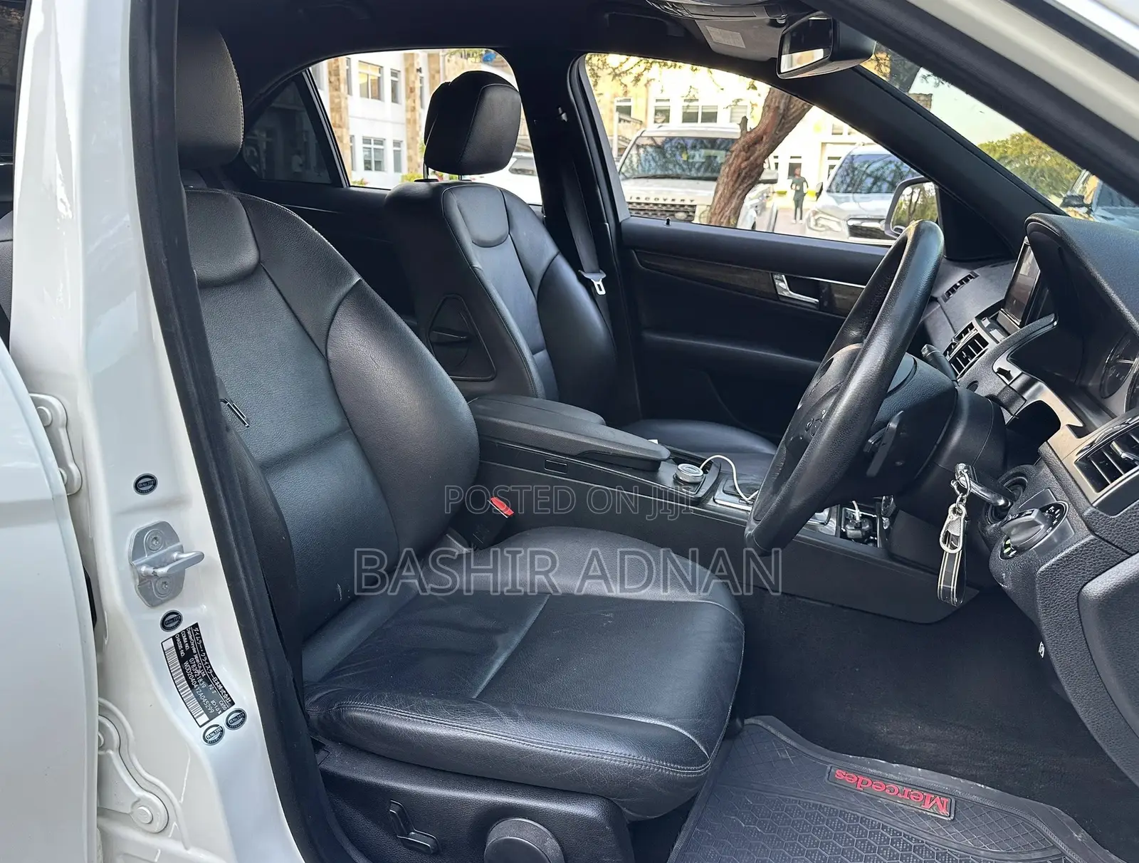 Mercedes-Benz C200 2008 White